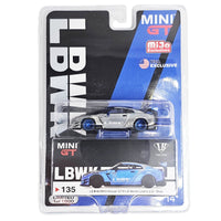 Mini GT - LB Works Nissan GT - R Works Livery 2.0 - Blue *Chase* - Top CollectiblesDiecastMini GT