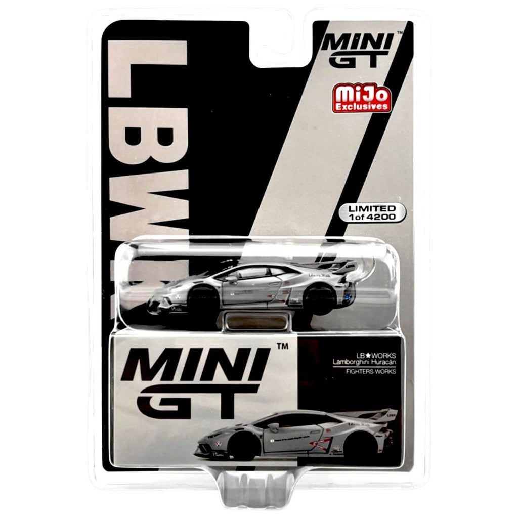ミニカー MINI GT Lamborghini Huracan LB Fighters Mini GT - LB☆WORKS Lamborghini Huracán GT - FIGHTERS WORKS – Top