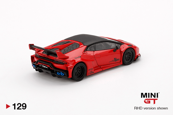 Mini GT - LB★WORKS Lamborghini Huracan GT - Rosso Mars - Top CollectiblesDiecastMini GT
