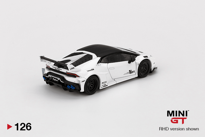 Mini GT - LB★WORKS Lamborghini Huracan GT - White - Top CollectiblesDiecastMini GT