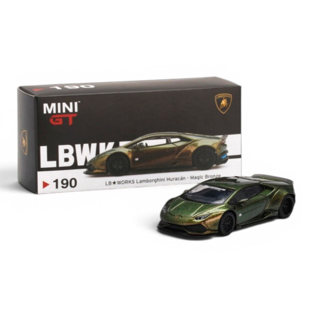 Mini GT - LB★WORKS Lamborghini Huracán - Magic Bronze - Top CollectiblesDiecastMini GT