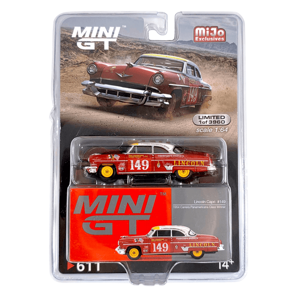Mini GT - Lincoln Capri 1954 - Carrera Panamericana Class Winner #149 - Top CollectiblesDiecastMini GT
