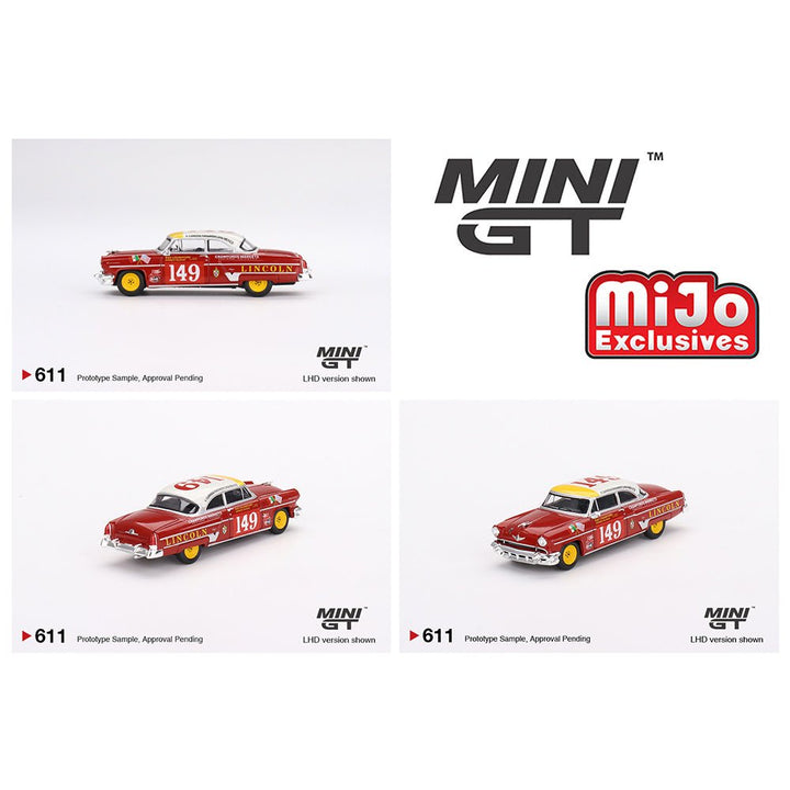 Mini GT - Lincoln Capri 1954 - Carrera Panamericana Class Winner 