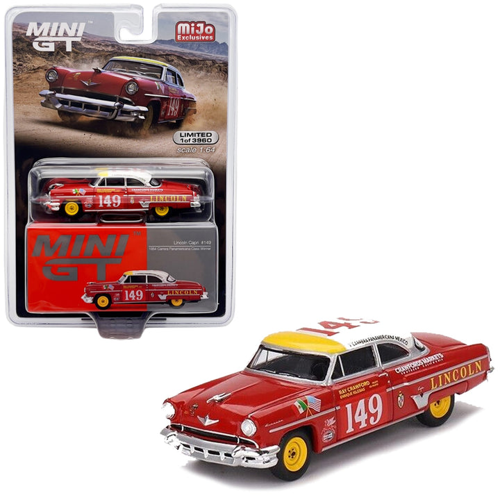 Mini GT - Lincoln Capri 1954 - Carrera Panamericana Class Winner 