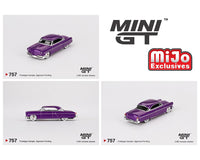 Mini GT - Lincoln Capri Hot Rod 1954 – Purple Metallic - Top CollectiblesDiecastMini GT