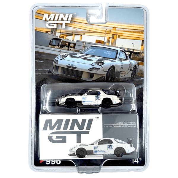 Mini GT - Mazda RX - 7 (FD3S) Itosyoukai Rei - gouki with RE Amemiya - Top CollectiblesDiecastMini GT