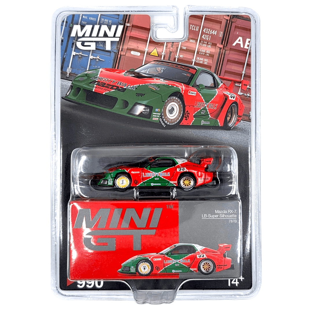 Mini GT - Mazda RX - 7 LB - Super Silhouette 787B - Top CollectiblesDiecastMini GT