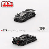 Mini GT - McLaren 720S LB★Works – Black *Pre - Order* - Top CollectiblesDiecastMini GT