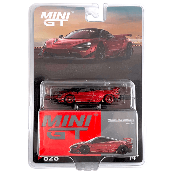 Mini GT - McLaren 720S LB★Works – Gem Red *Chase* - Top CollectiblesDiecastMini GT