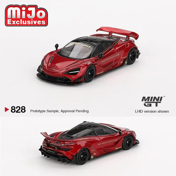 Mini GT - McLaren 720S LB★Works – Gem Red *Pre - Order* - Top CollectiblesDiecastMini GT