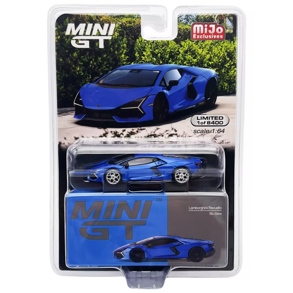 Mini GT - Lamborghini Revuelto - Blu Eleos *Chase*