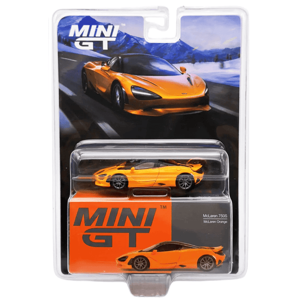 Mini GT - McLaren 750S McLaren – Orange - Top CollectiblesDiecastMini GT