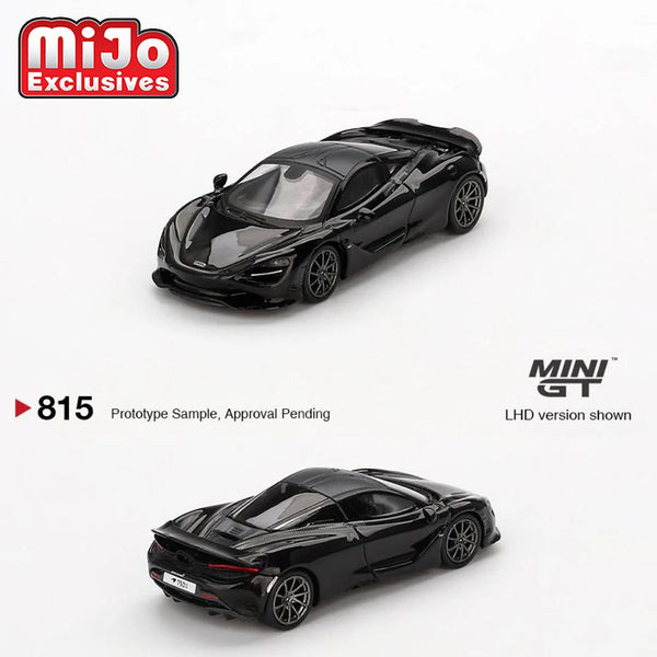 Mini GT - McLaren 750S – Saros Grey *Pre - Order* - Top CollectiblesDiecastMini GT