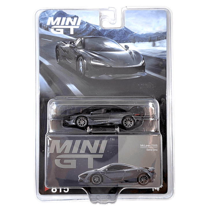 Mini GT - McLaren 750S – Saros Grey - Top CollectiblesDiecastMini GT