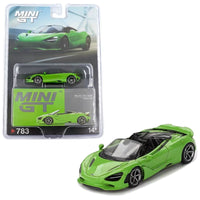 Mini GT - McLaren 750S Spider – Mantis Green - Top CollectiblesDiecastMini GT