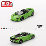 Mini GT - McLaren 750S Spider – Mantis Green - Top CollectiblesDiecastMini GT