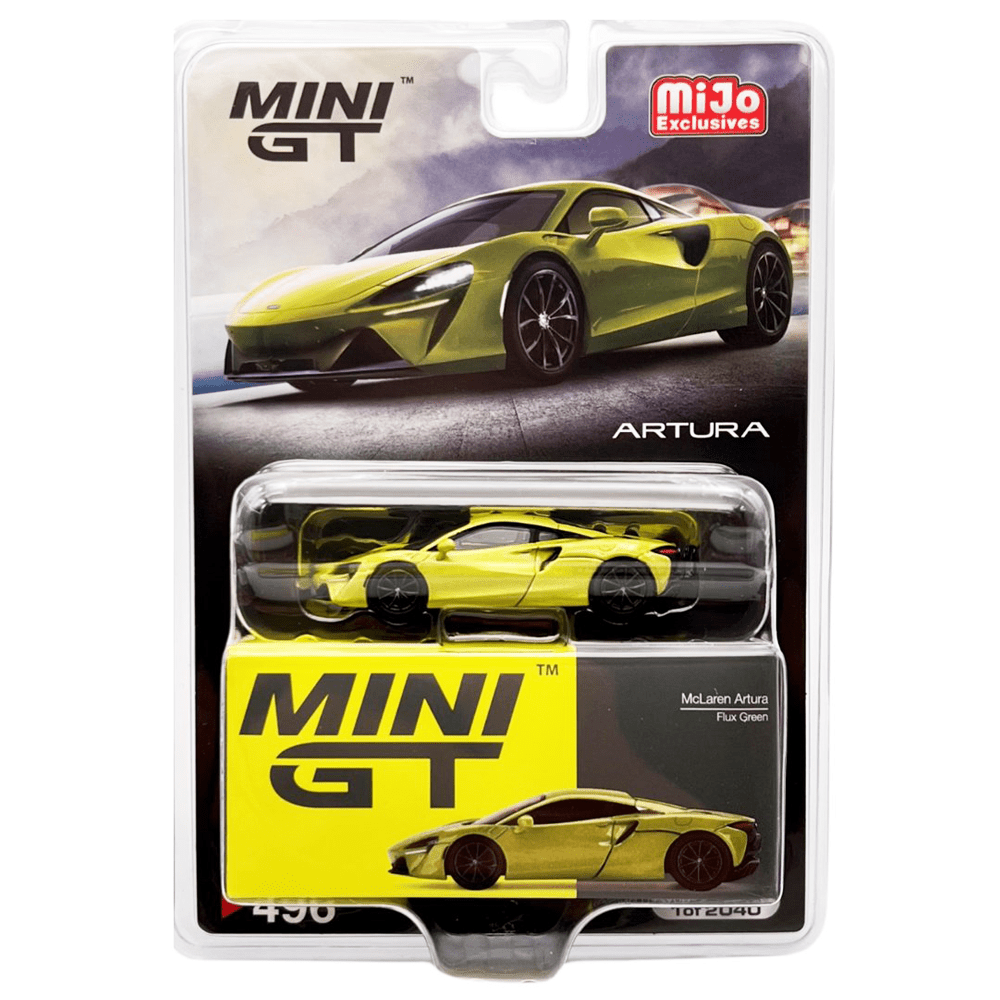 Mini GT - McLaren Artura - Flux Green - Top CollectiblesDiecastMini GT