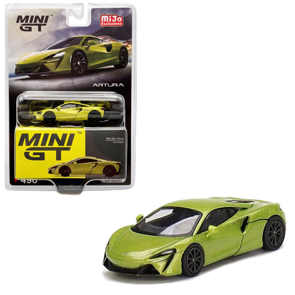 Mini GT - McLaren Artura - Flux Green - Top CollectiblesDiecastMini GT