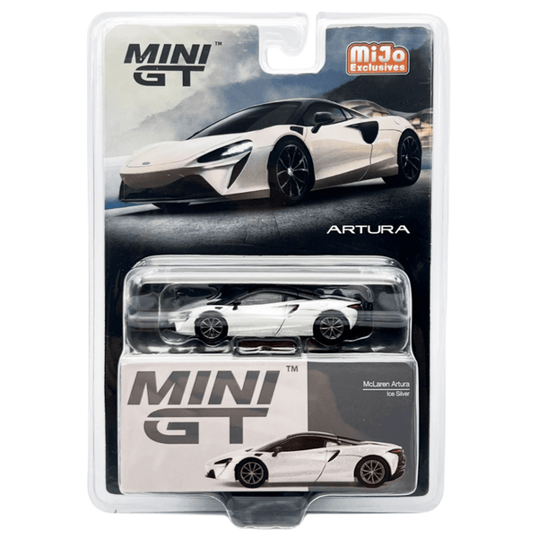 Mini GT - McLaren Artura - Ice Silver - Top CollectiblesDiecastMini GT