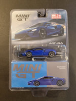 Mini GT - McLaren Artura - Volcano Blue - Top CollectiblesDiecastMini GT