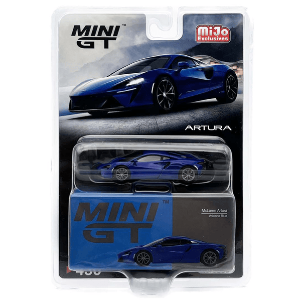 Mini GT - McLaren Artura - Volcano Blue - Top CollectiblesDiecastMini GT