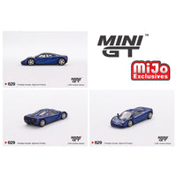 Mini GT - McLaren F1 - Cobalt Blue - Top CollectiblesDiecastMini GT