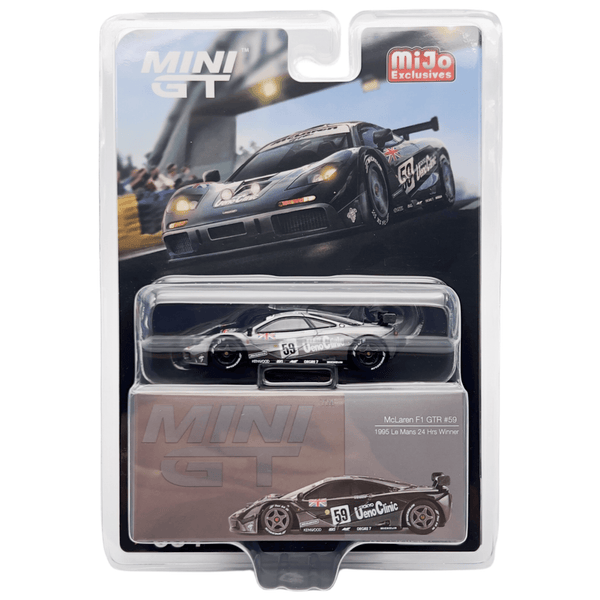 Mini GT - McLaren F1 GTR 59 1995 Le Mans 24Hr Winner - Black *Chase* - Top CollectiblesDiecastMini GT