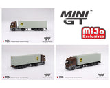 Mini GT - Mercedes - Benz Actros with 40 Ft Dry Container – UPS Europe - Top CollectiblesDiecastMini GT