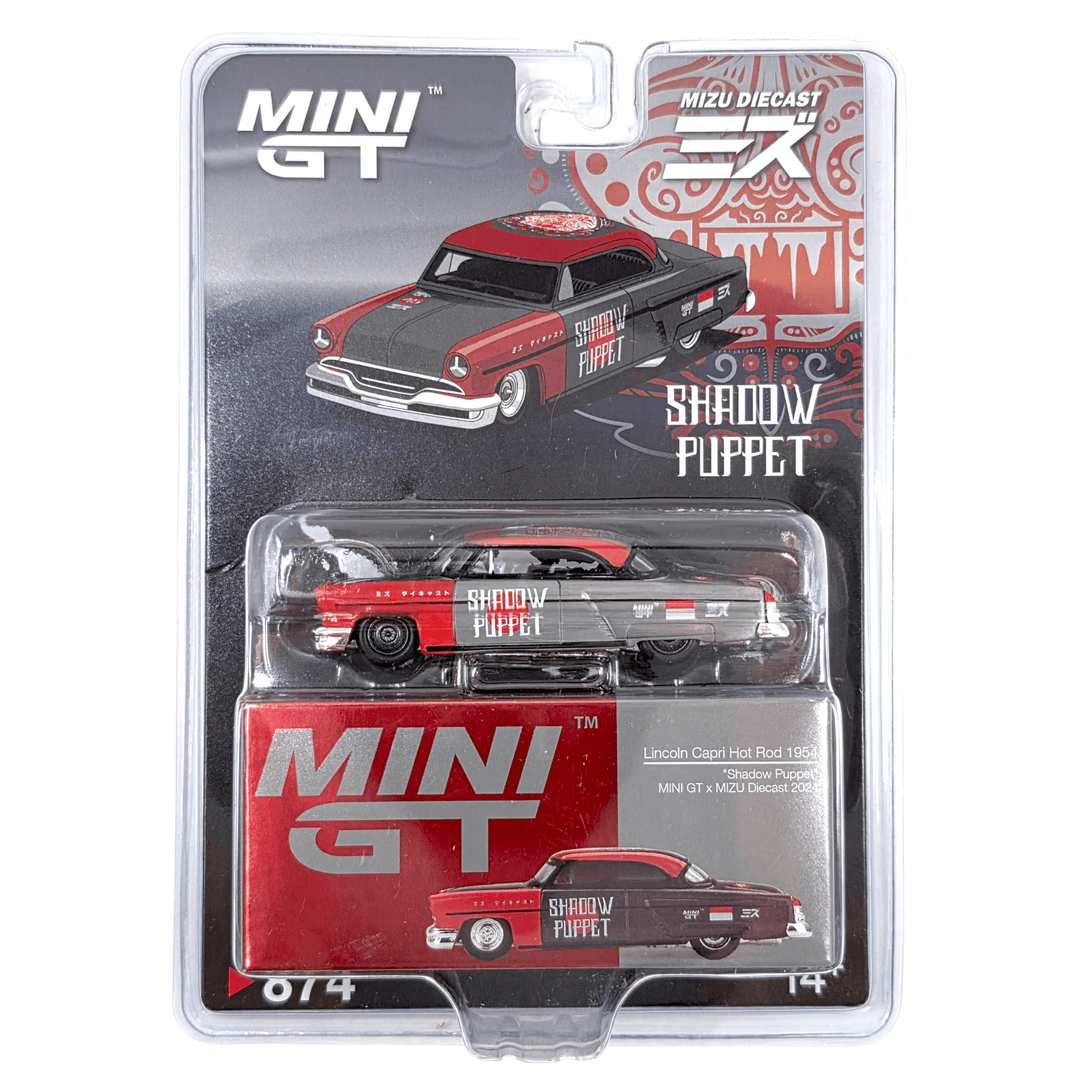 Mini GT - Mini GT x Mizu Diecast 1:64 Lincoln Capri Hot Rod 1954 “Shadow Puppet” Limited Edition *Chase* - Top CollectiblesDiecastMini GT