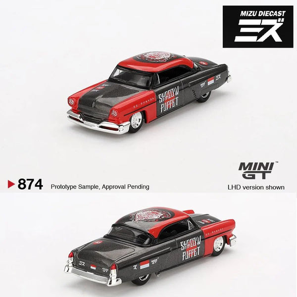 Mini GT Lincoln Capri Shadow Puppet Edition diecast model