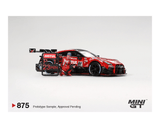 Mini GT - Nissan GT - R NISMO #23 "Motul Autech GT - R 2021" Super GT Series Suzuka winner W/ Matsuda Figure *Pre - Order* - Top CollectiblesDiecastMini GT