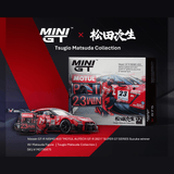 Mini GT - Nissan GT - R NISMO #23 "Motul Autech GT - R 2021" Super GT Series Suzuka winner W/ Matsuda Figure *Pre - Order* - Top CollectiblesDiecastMini GT
