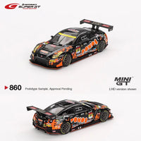 Mini GT - Nissan GT - R Nismo GT3 #10 “Ponos Gainer GT - R” Gainer 2023 Super GT Series *Pre - Order* - Top CollectiblesDiecastMini GT