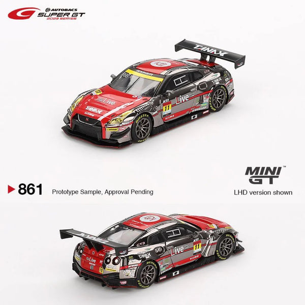 Mini GT - Nissan GT - R Nismo GT3 #11 “Gainer Tanax GT - R” Gainer 2023 Super GT Series *Pre - Order* - Top CollectiblesDiecastMini GT