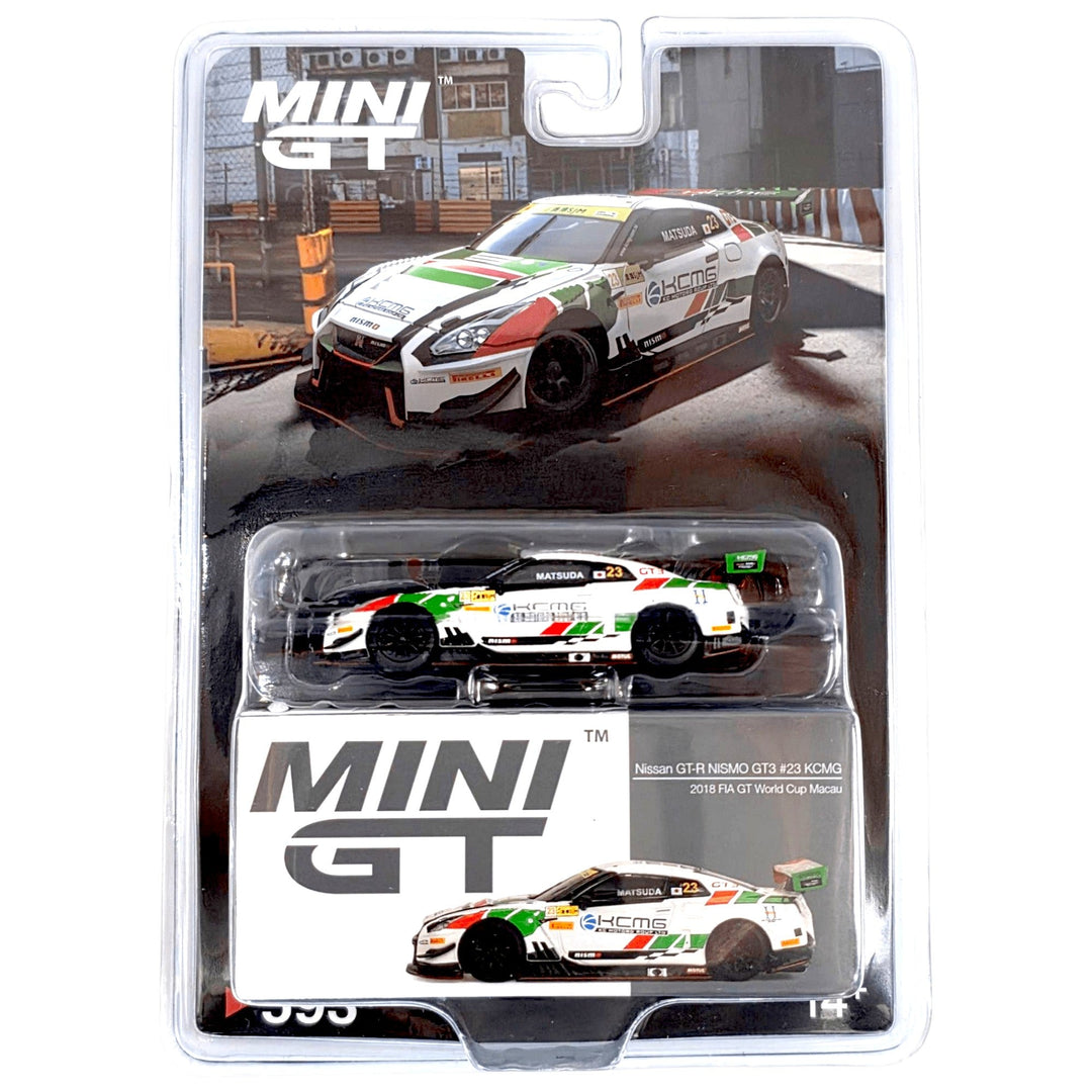 Mini GT - Nissan GT-R NISMO GT3 23 - KCMG 2018 FIA GT World Cup Macau - Top CollectiblesDiecastMini GT