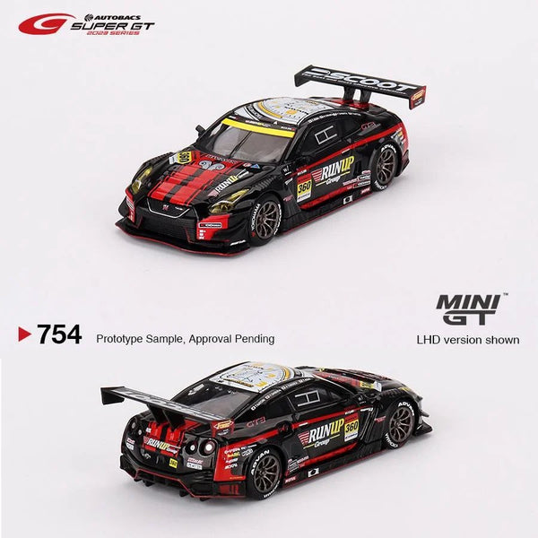 Mini GT - Nissan GT - R Nismo GT3 #360 “Runup Rivaux GT - R” - Super GT Series *Pre - Order* - Top CollectiblesDiecastMini GT