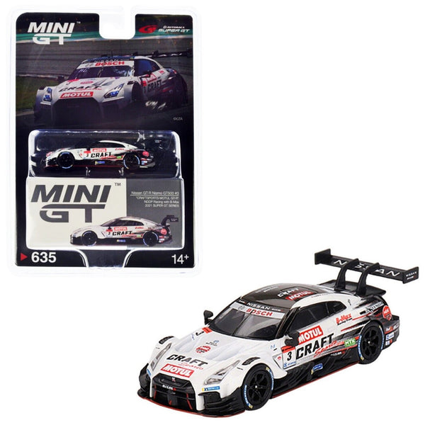 Mini GT - Nissan GT - R Nismo GT500 2021 #3 - Super GT Series - Top CollectiblesDiecastMini GT