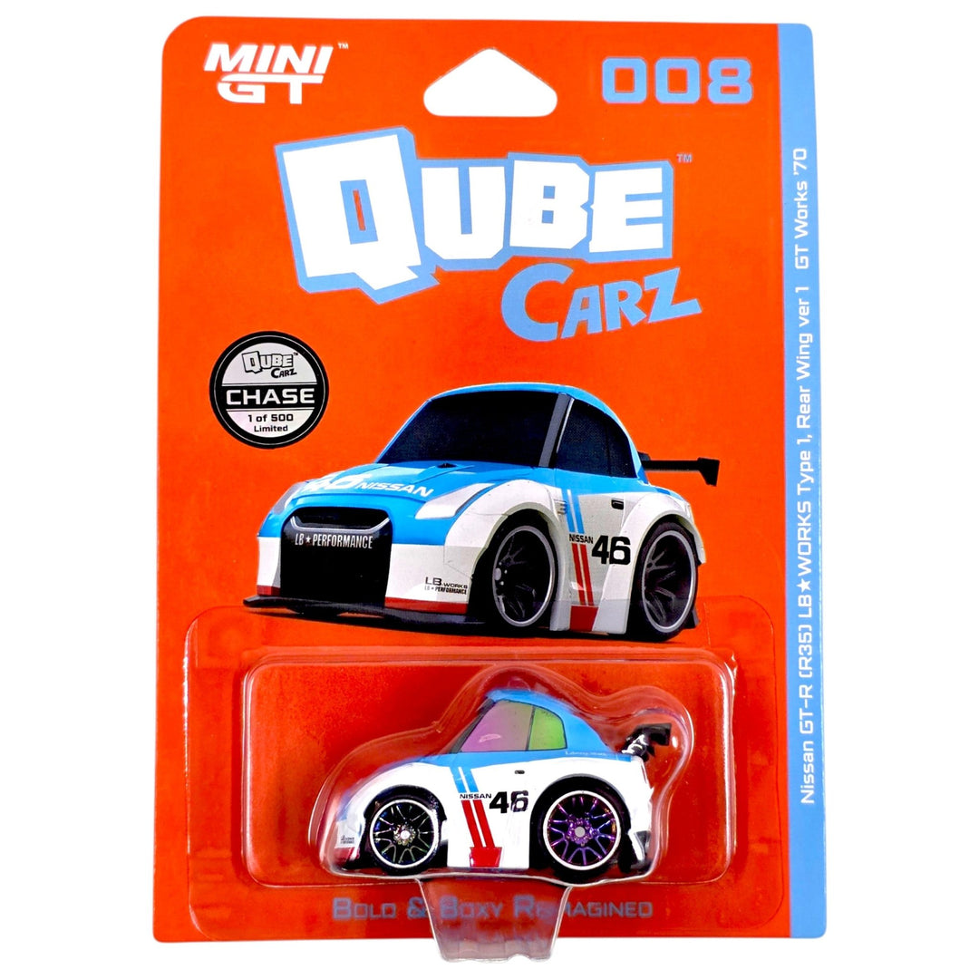 Mini GT - Nissan GT-R (R35) LB Works Type 1, Rear Wing Ver 1 GT Works &