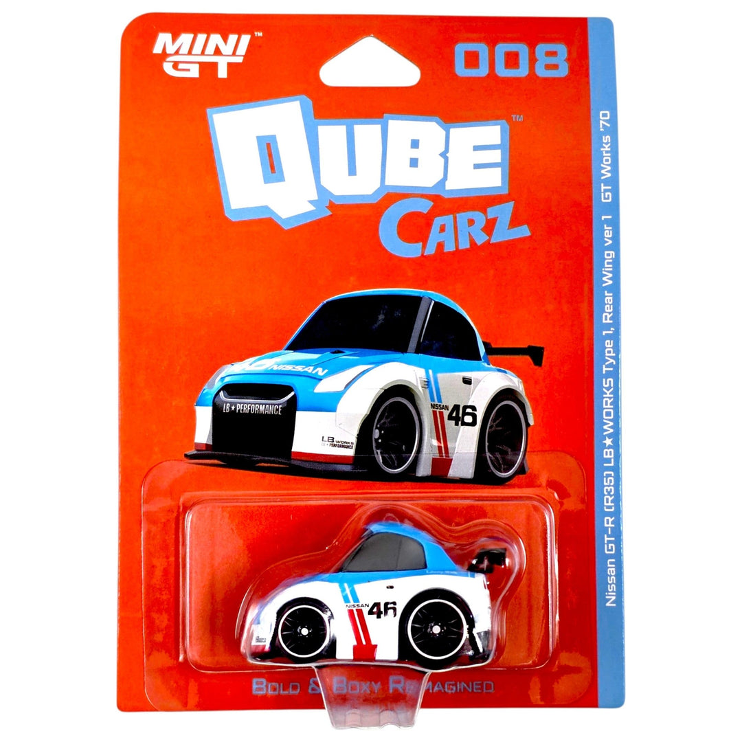 Mini GT - Nissan GT-R (R35) LB Works Type 1, Rear Wing Ver 1 GT Works &