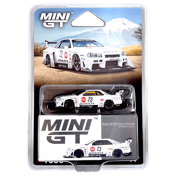 Mini GT - Nissan LB - ER34 Super Silhouette - ATHLETE/COLLET - Top CollectiblesDiecastMini GT