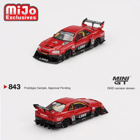 Mini GT - Nissan LB - ER34 Super Silhouette Skyline – Red/Black *Pre - Order* - Top CollectiblesDiecastMini GT