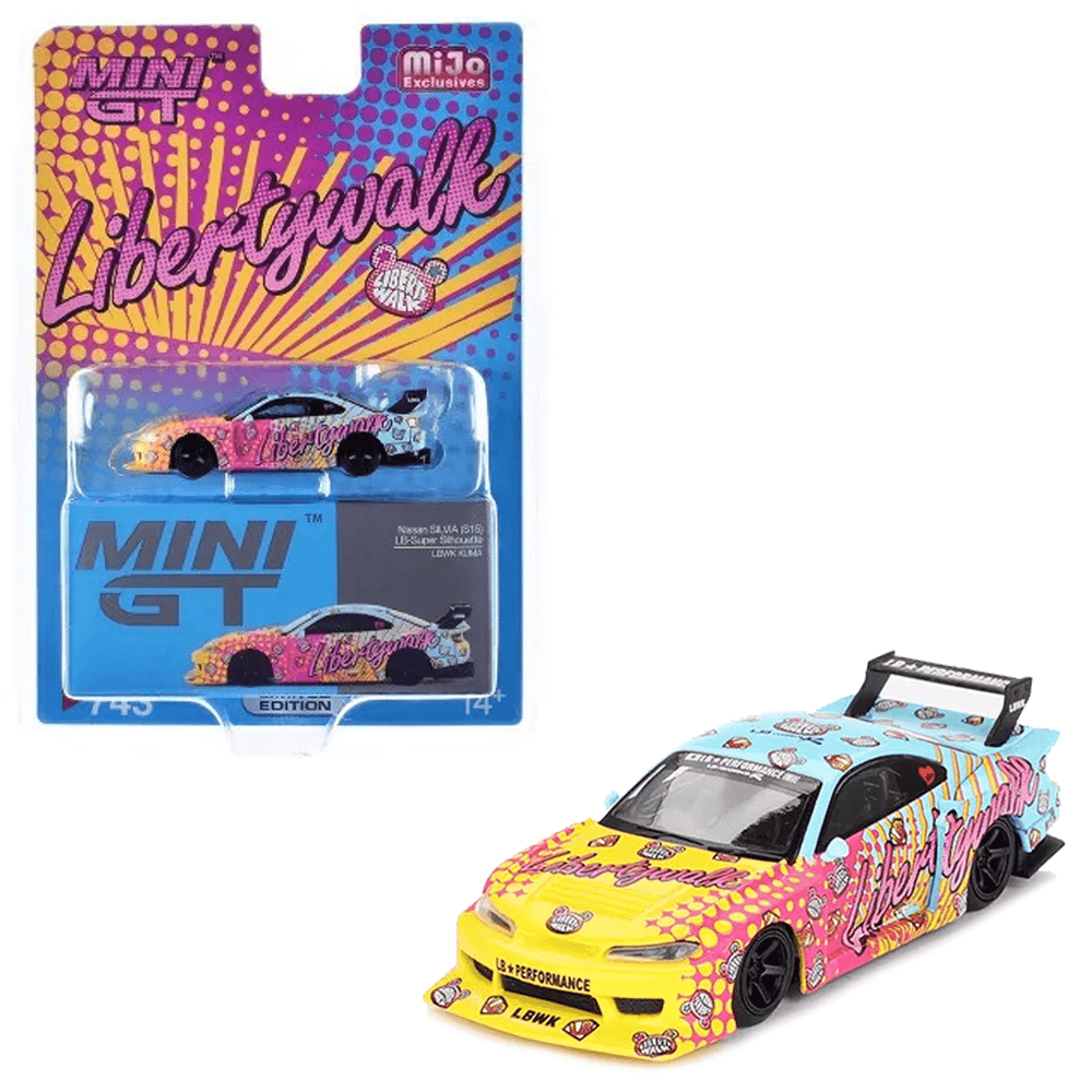 Mini GT - Nissan LB - Super Silhouette S15 Silvia - LB KUMA - Top CollectiblesDiecastMini GT