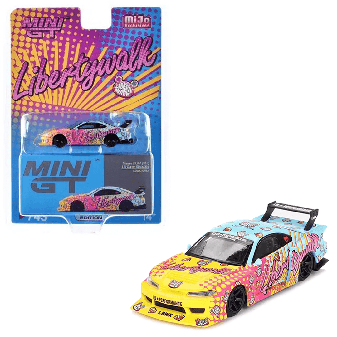 Mini GT - Nissan LB - Super Silhouette S15 Silvia - LB KUMA - Top CollectiblesDiecastMini GT