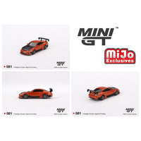 Mini GT - Nissan Silvia S15 D - MAX - Metallic Orange - Top CollectiblesDiecastMini GT