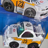 Mini GT - Nissan Silvia (S15) LB - Super Silhouette Liberty Walk Presentation - 2025 QubeCarz Series *Chase* - Top CollectiblesDiecastMini GT