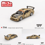 Mini GT - Nissan Silvia (S15) Top Secret D1GP - Gold *Pre - Order* - Top CollectiblesDiecastMini GT