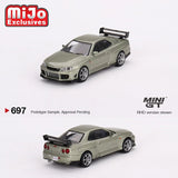 Mini GT - Nissan Skyline GT - R (R34)Tommykaira R - Z - Millenium Jade - Top CollectiblesDiecastMini GT