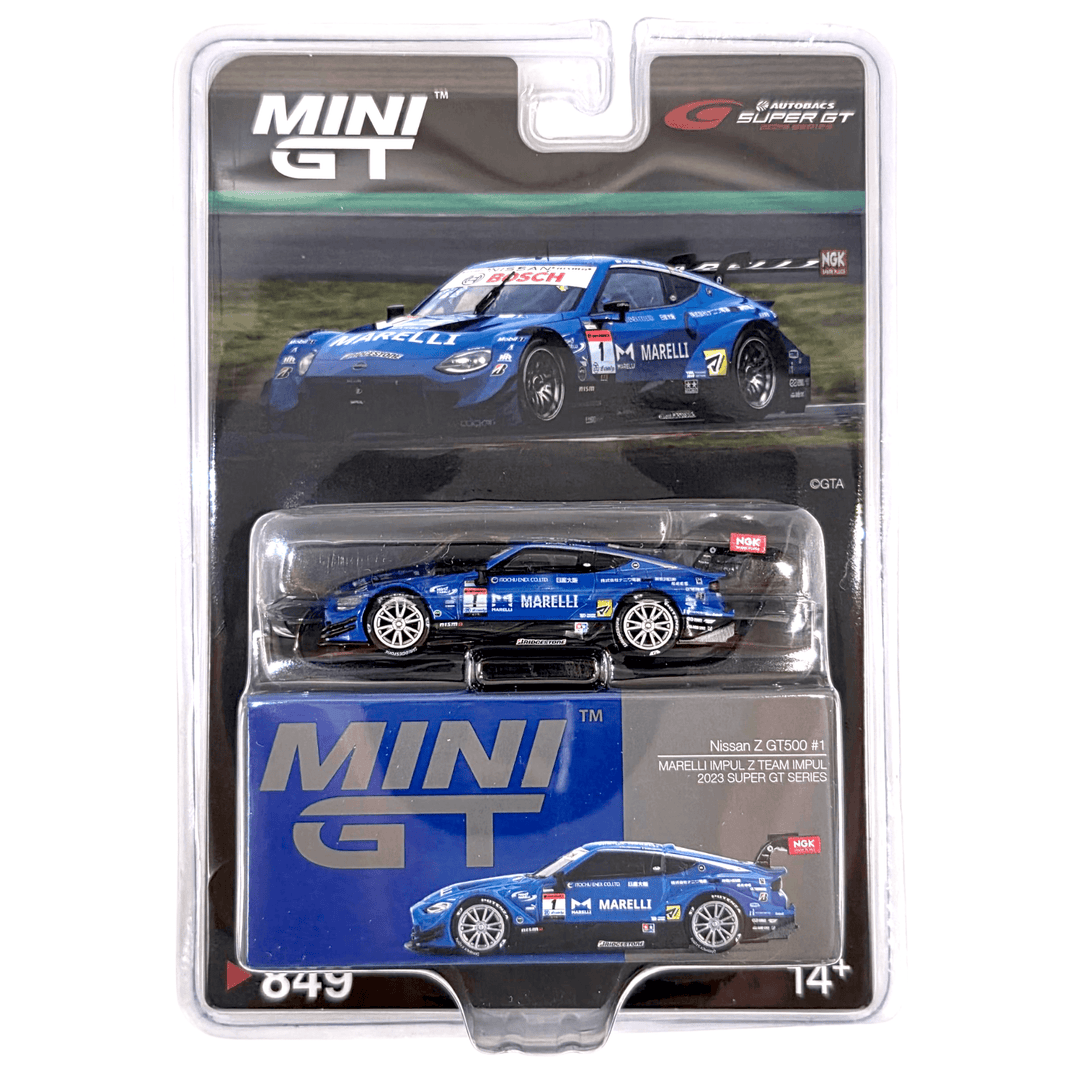 Mini GT - Nissan Z GT500 1 “Marelli Impul Z” Team Impul 2023 Super GT Series - Top CollectiblesDiecastMini GT