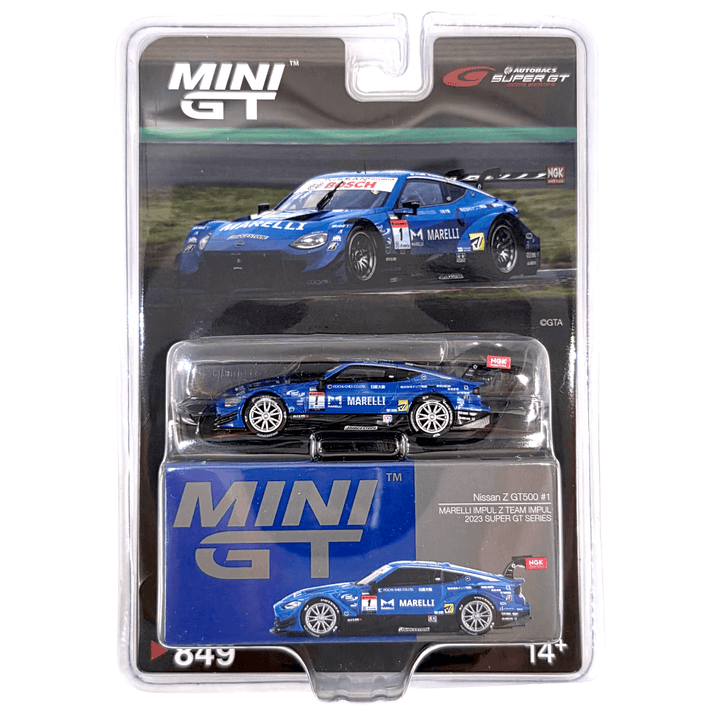 Mini GT - Nissan Z GT500 1 “Marelli Impul Z” Team Impul 2023 Super GT Series - Top CollectiblesDiecastMini GT