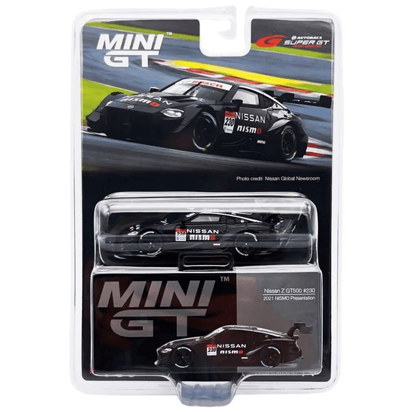 Mini GT - Nissan Z GT500 230 2021 Nismo Presentation - Super GT Series - Top CollectiblesDiecastMini GT